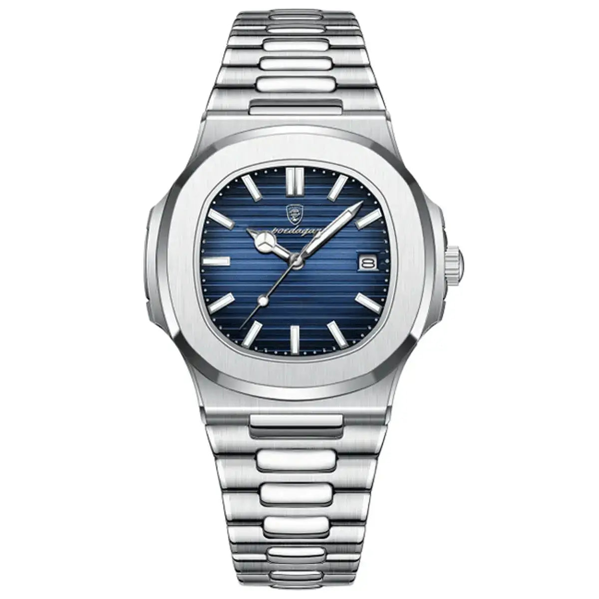 Men's Luxe Nautilus™ Watch with a Free Bracelet Kit – Proper Bargain!
